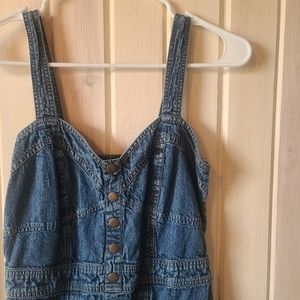 Denim dress